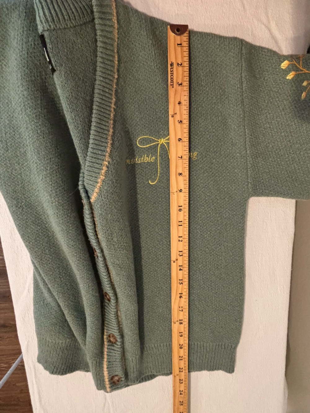 Cardigan Department We Will Be Remembered Invisible String Taylor Swift size Lg - Picture 8 of 8